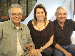 Helis Sileman ,Olga Bongiovanni e o Diretor Celso Tavares