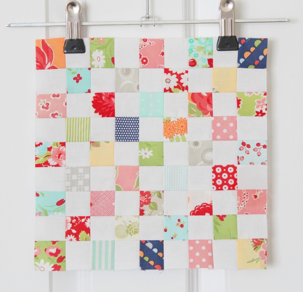 Postage Stamp Patchwork Tip - WeAllSew