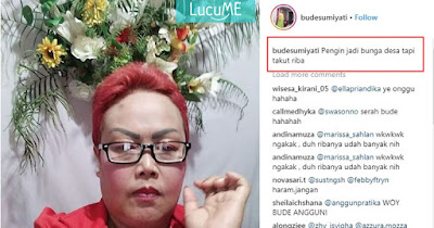 10 Status 'Bude Sumiyati' yang Absurd Abis, Kocak Banget!