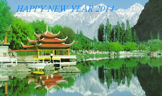 Happ  New Year 2014 Greetings Wishing Cards Wallpapers