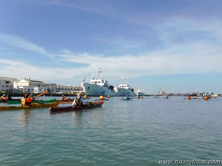 I Concentración de Kayak Ciudad de San Fernando