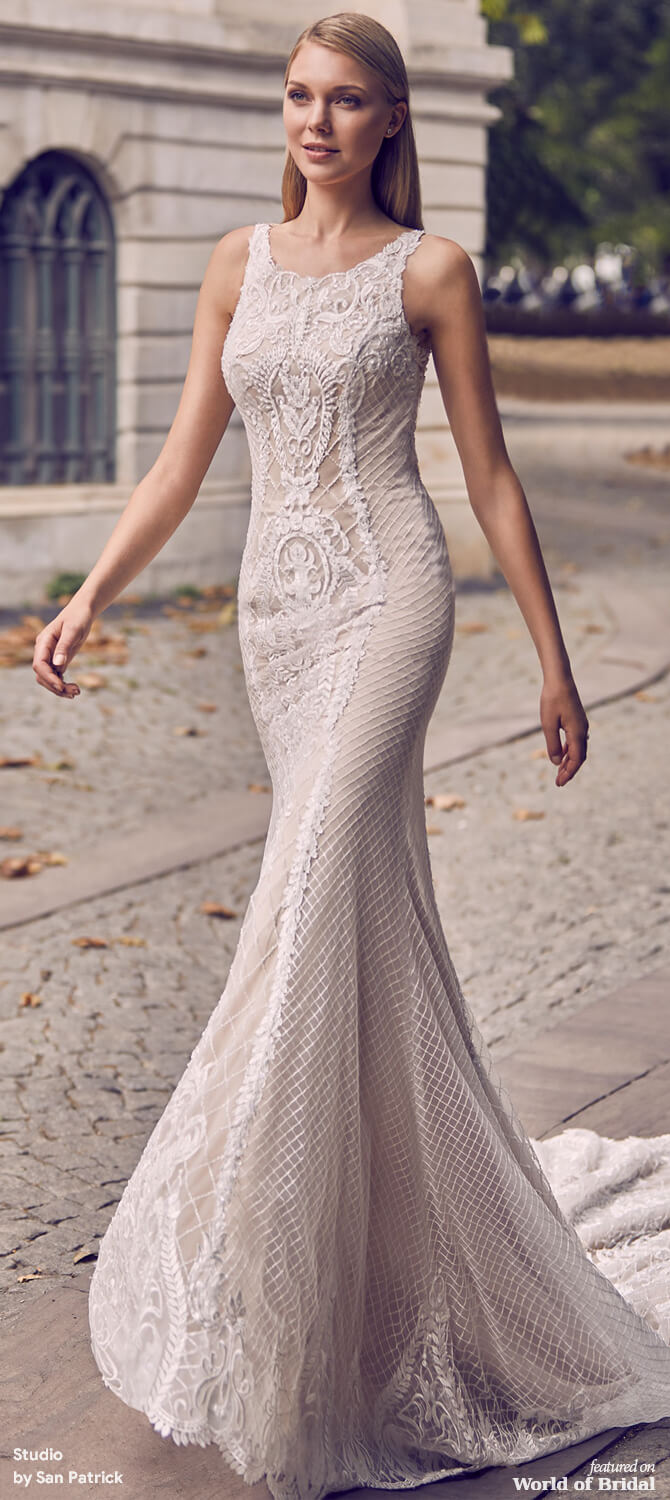 Studio by San Patrick 2020 Bridal Refined mermaid gown