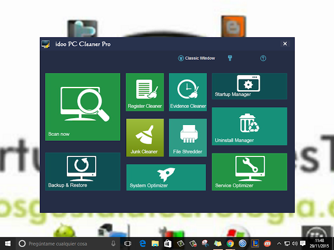 Descarga IDOO PC Cleaner con el 100% de descuento y  serial para su PC por tiemp limitado!!!