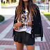 Black and White Varsity