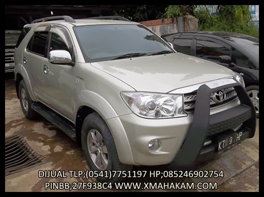 IKLAN BISNIS SAMARINDA Dijual Mobil Mewah Toyota Fortuner 