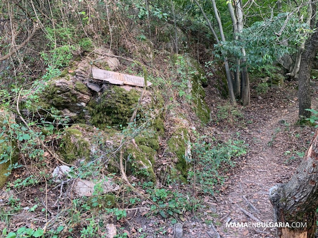 sendero, cascada Ustina, Bulgaria