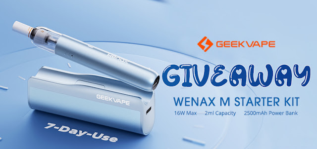 Win a GeekVape Wenax M Starter Kit by entering our vape giveaway