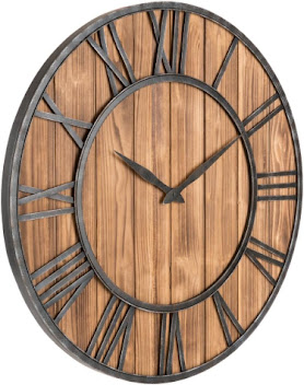 Tick-Tock-Free Charm: Best Silent Farmhouse Clocks for a Peaceful Living Room