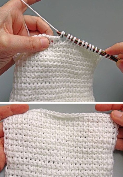 How to Crochet Tunisian Simple Stitch - Tutorial