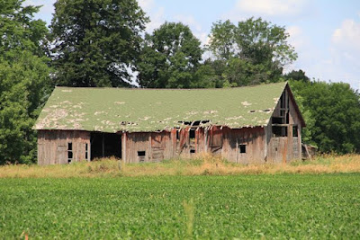 old barns with little or no plastic can be deconstructed and recycled