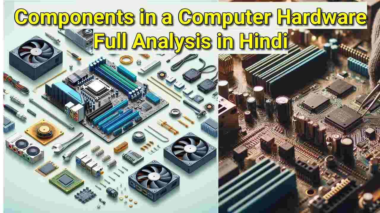 Components in a Computer Hardware || Full Analysis in Hindi