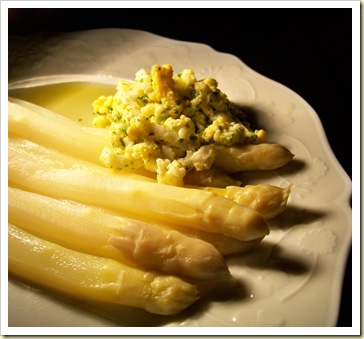asperges à la flamande