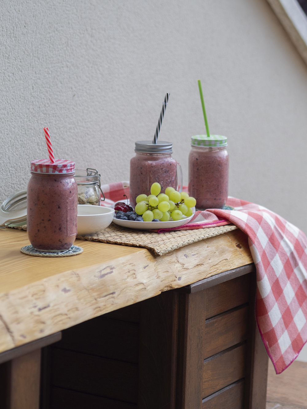 Smoothie de sandía y arándanos ¡Fresco y ligero!_2