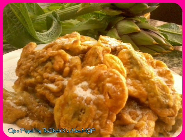 Foto della ricetta delle Dolci frittelle di carciofi