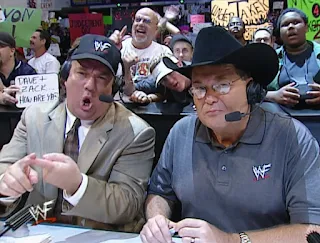 WWE / WWF Judgement Day 2001 - Paul Heyman & Jim Ross