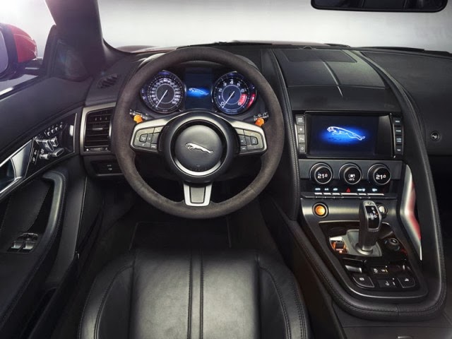 2014 Jaguar F-Type interior