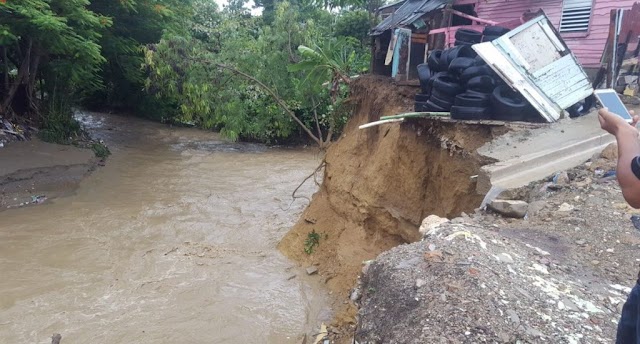 Vientos y lluvias de María afectan viviendas en Puerto Plata y sus municipios