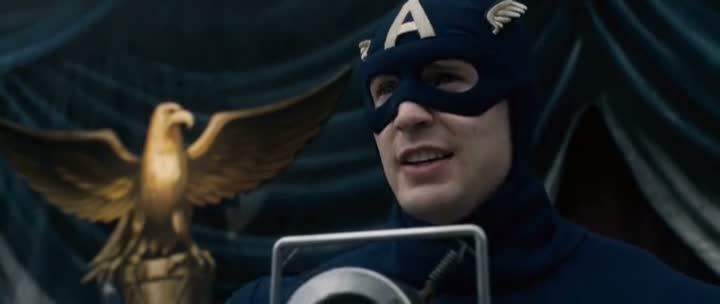 Screen Shot Of Captain America (2011) Dual Audio Movie 300MB small Size PC Movie
