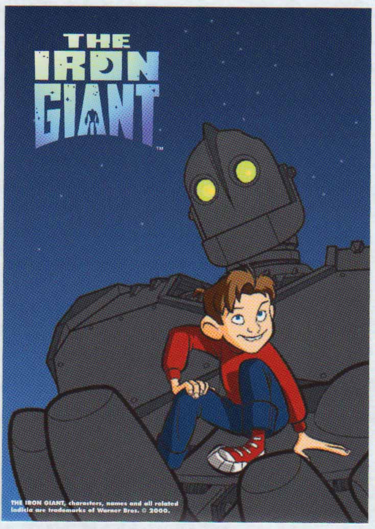 The Geeky Nerfherder: Movie Poster Art: The Iron Giant (1999)