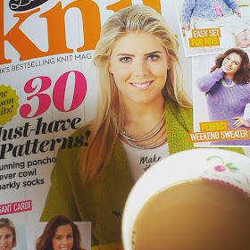 10am - tea and a knitting magazine