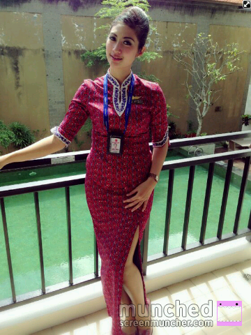 aku putri: Cantiknya wanita indonesia dalam balutan seragam pramugari