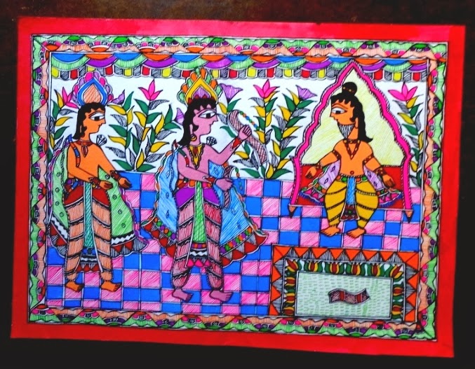 Madhubani Painting (Bihar) 