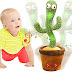 Dancing Cactus Toy with Lighting