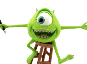 Monsters Inc Mike Wazowski Figurine by Precious Moments Disney Showcase Collection