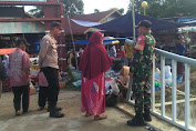 Patroli Sambang, TNI-Polri di Wilayah Hukum Polres Pinrang Sampaikan Pesan Kamtibmas