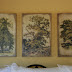 Hanging Art Over the Bed