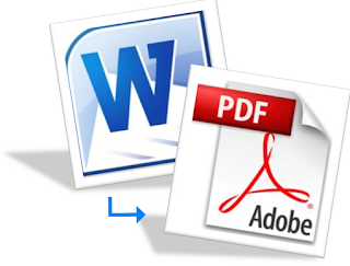 Cara Mengubah  File Word Ke Pdf, cara menconvert