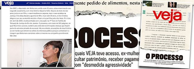 DENÚNCIA PODE AFUNDAR BOLSONARO - EX-MULHER ACUSOU BOLSONARO DE FURTO DE COFRE, AGRESSIVIDADE E OCULTAÇÃO DE PATRIMÔNIO