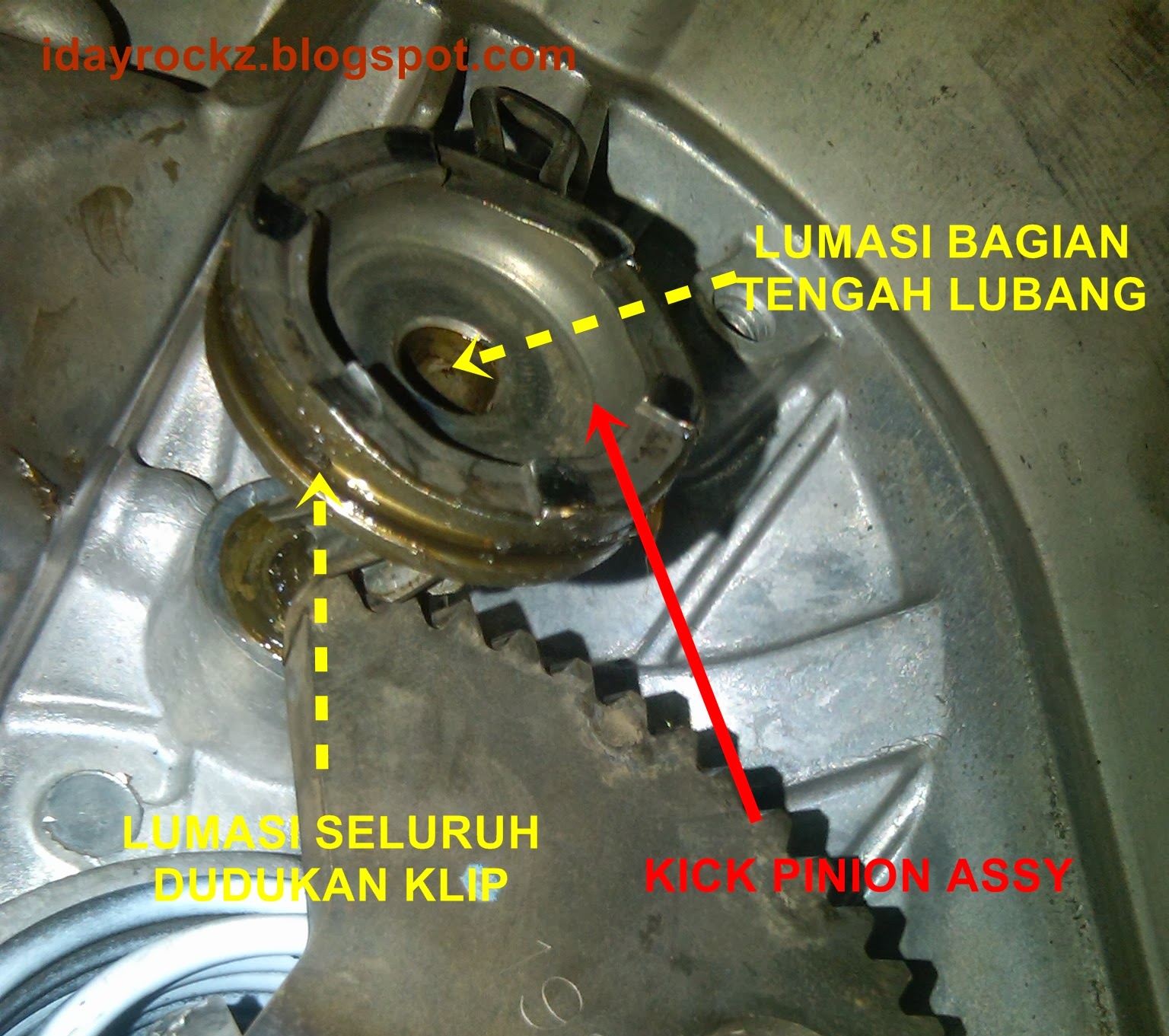 ATASI KICK STARTER MACET DI MOTOR MATIC INFO SEPEDA MOTOR