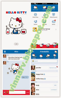 Hello Kitty Official Tema Line Android