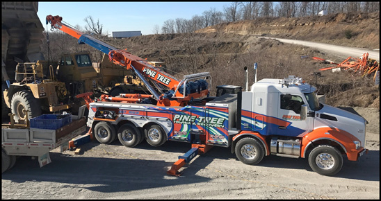 Pine Tree Towing and Recovery Kenworth T880