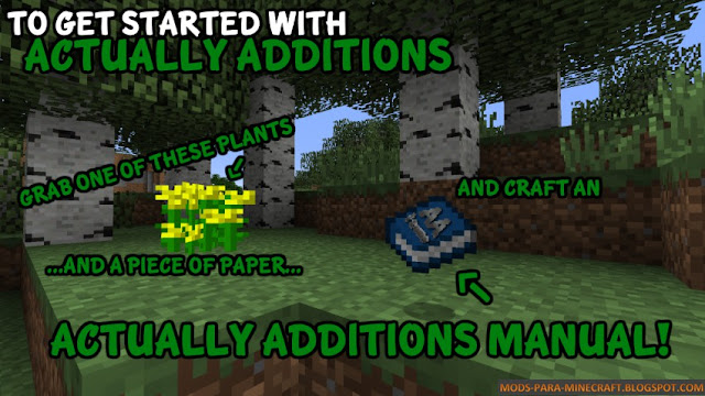 Actually Additions Mod para Minecraft 1.7.10/1.8.9