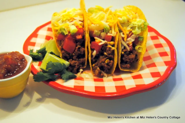 Slow Cooker Green Chili Taco Filling at Miz Helen's Country Cottage