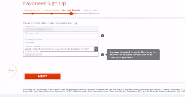 sign up video of free Payoneer Mastercard