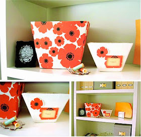 cereal boxes craft for home decoration