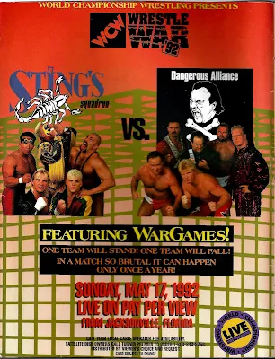 WCW WrestleWar 92 Review - Event Poster