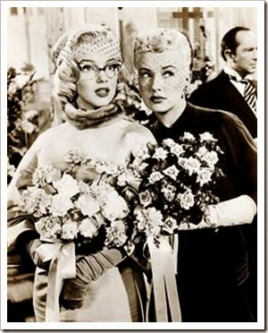 Marilyn Monroe and Betty Grable