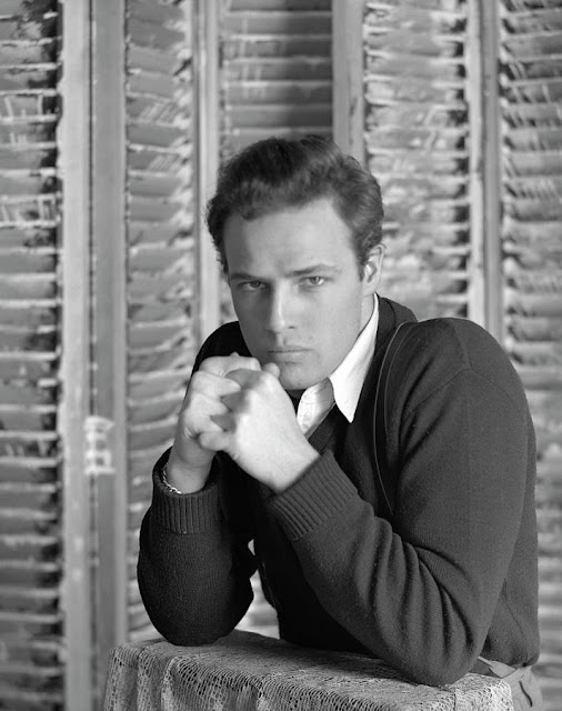 1948. Marlon Brando photographed by Serge Balkin for Vogue