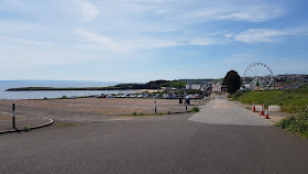 The view of Barry Island from within the old holiday camp site