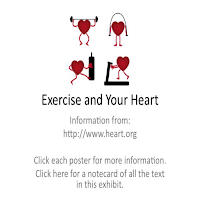Picture of a stylized heart exercising