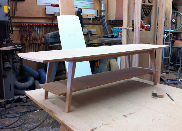 Darrick Rasmussen Furniture, Cherry Coffee Table commission