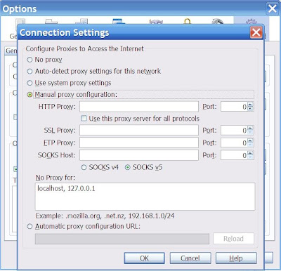 Firefox Proxy Setting