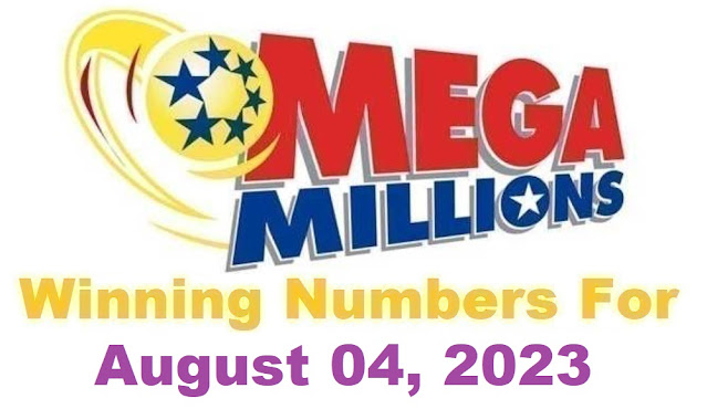 Mega Millions Winning Numbers for Friday, August 04, 2023