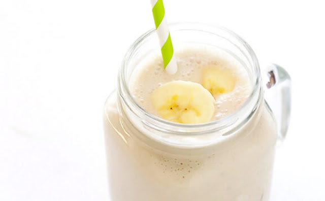 Banana Breakfast Smoothie #drinks #smoothie