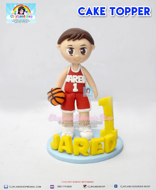 Basketball Cake Topper
