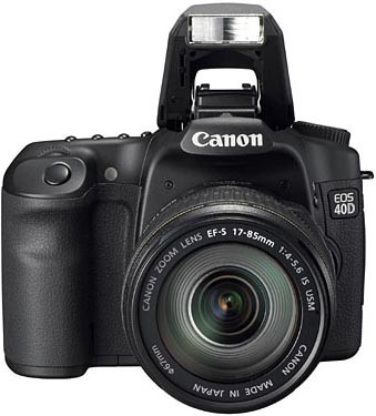 Canon EOS 40D Digital SLR Camera with Flash Light